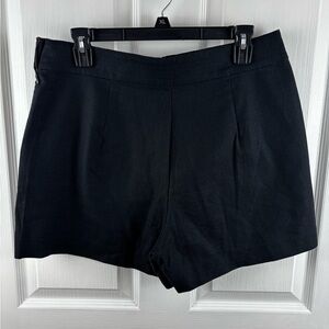 J. Crew Women's High Waist Black Shorts